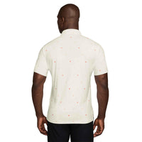 Nike Par Men's Dri-FIT Short-Sleeve Golf Polo - Sail / Turf Orange