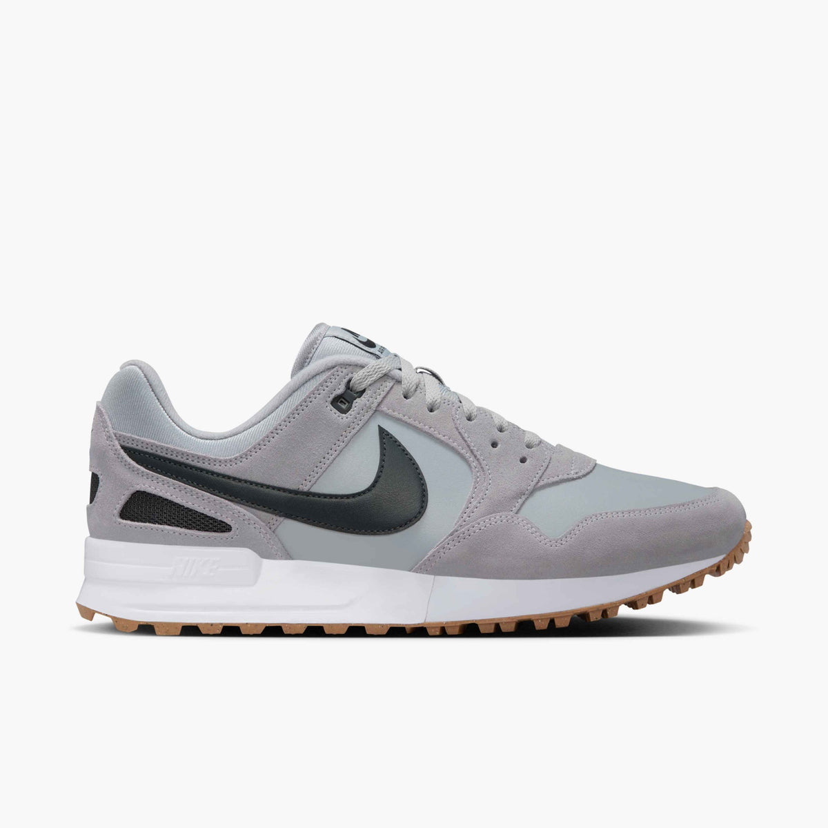 Nike Air Pegasus '89 G Golf Shoes - Mens - Wolf Grey/White/Gum Medium Brown/Anthracite