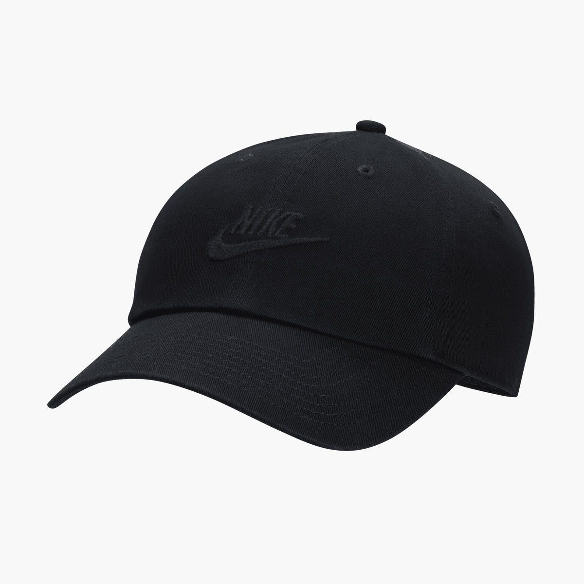 Nike Club Unstructured Futura Wash Cap - Black