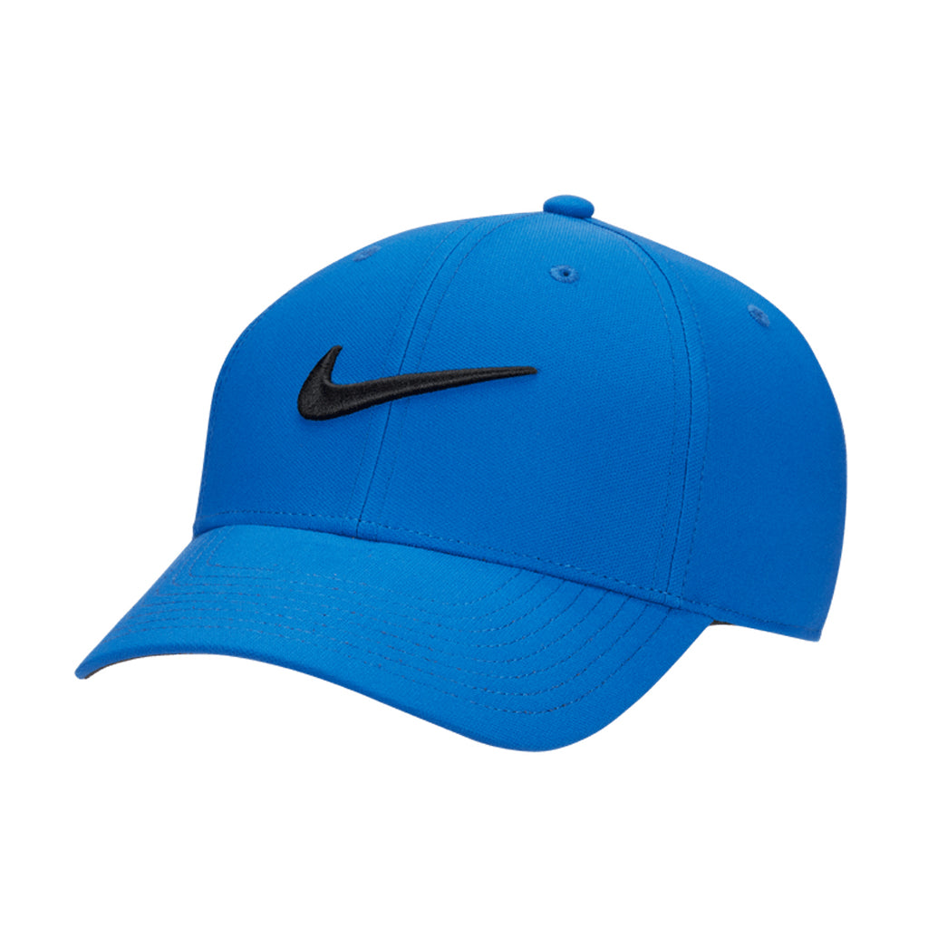 Nike Dri-Fit Structured Swoosh Club Cap (backordered to July 2026) - Game Royal/Black
