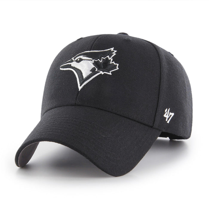Toronto Blue Jays '47 MVP Cap - Black/White