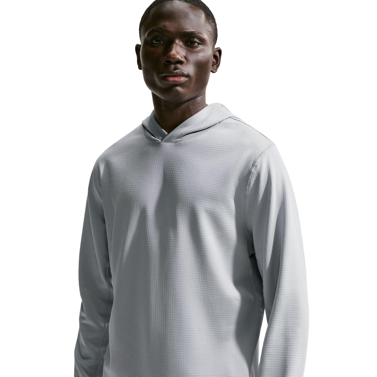Nike Velocity Men's Therma-FIT Golf Hoodie - Wolf Grey / Black