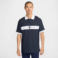 Nike Fairway Fresh Men's Dri-FIT Panel Loose Golf Polo - College Navy / White / Limestone / Black