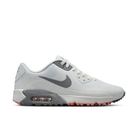 Nike Air Max 90 G Golf Shoes - Mens - Photon Dust/Red Stardust/Pencil Point