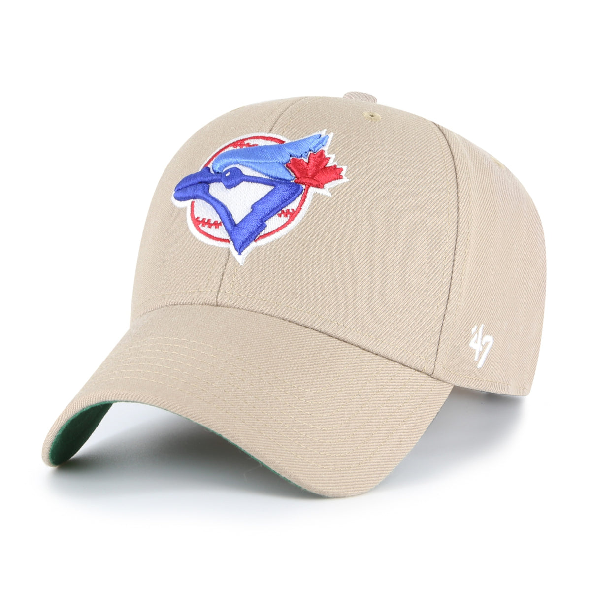 Toronto Blue Jays '47 Sure Shot Snapback MVP - Khaki