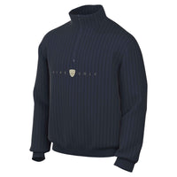 Nike Fairway Fresh Men's Therma-FIT Oversized 1/2-Zip Golf Top - College Navy / Limestone