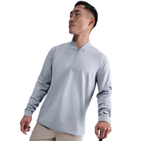 Nike Velocity Men's Therma-FIT 1/2-Zip Golf Top - Wolf Grey / Black