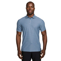 Nike Tailored Performance Men's Dri-FIT Golf Polo - Stripe - College Navy / Work Blue