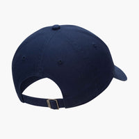 Nike Club Unstructured Futura Wash Cap - Midnight Navy / White