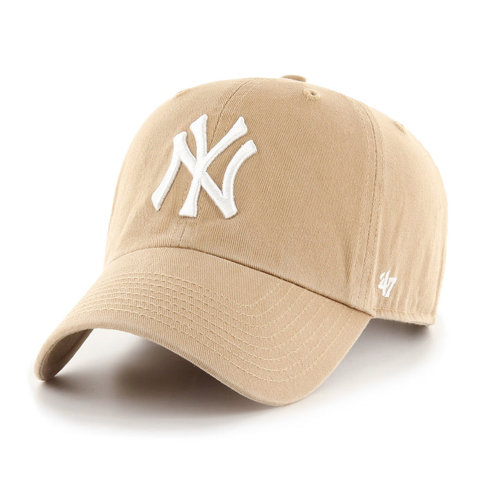 New York Yankees '47 Clean Up Cap - Khaki