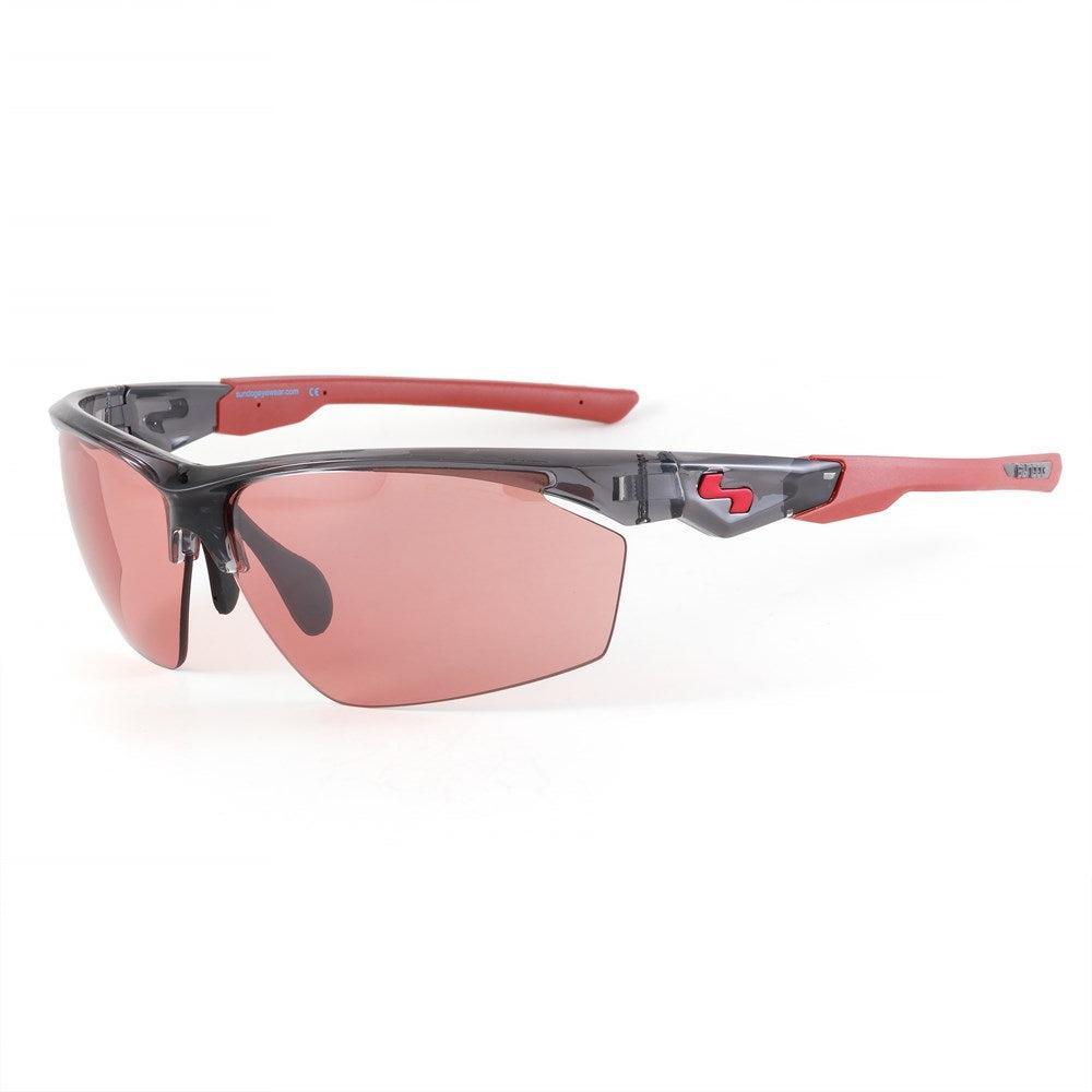 Sundog Alpha Crystal Dark Grey/Aurora Flash Mirror TrueBlue Lens