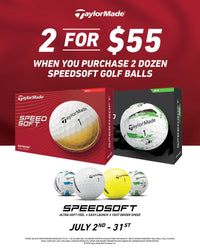 TaylorMade SpeedSoft Golf Balls Double Dozen Promotion