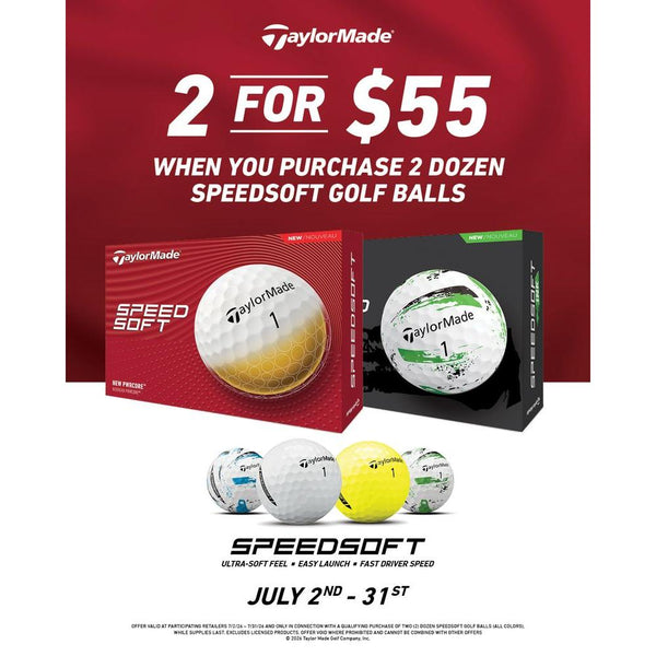 TaylorMade SpeedSoft Golf Balls Double Dozen Promotion