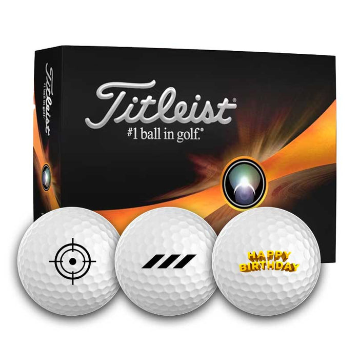 Special Symbol Custom Golf Balls - Unique Titleist Pro V1