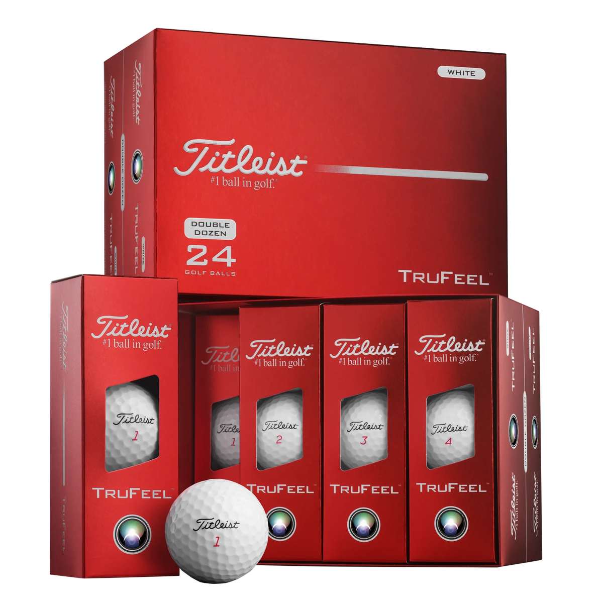 Titleist TruFeel 24 Golf Ball Double Dozen Special