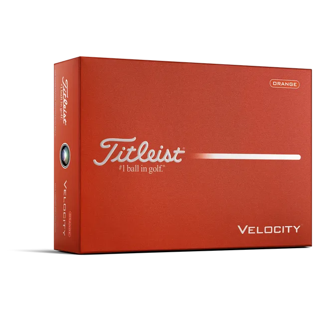 Titleist Velocity Golf Balls - One Dozen
