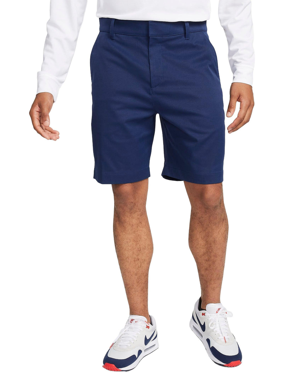 Nike Tour Men's 8" Chino Golf Shorts - Midnight Navy / Black