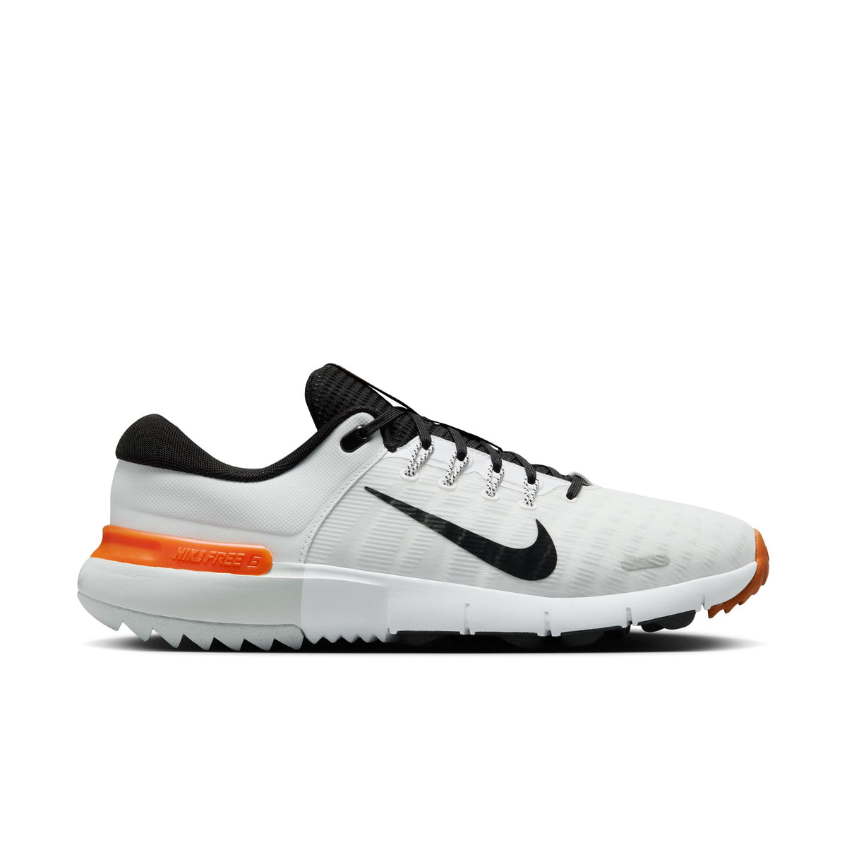 Nike Free Golf NN Golf Shoes - White/Orange