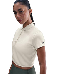 Nike Women's Short-Sleeve Golf Polo - Sail / Black