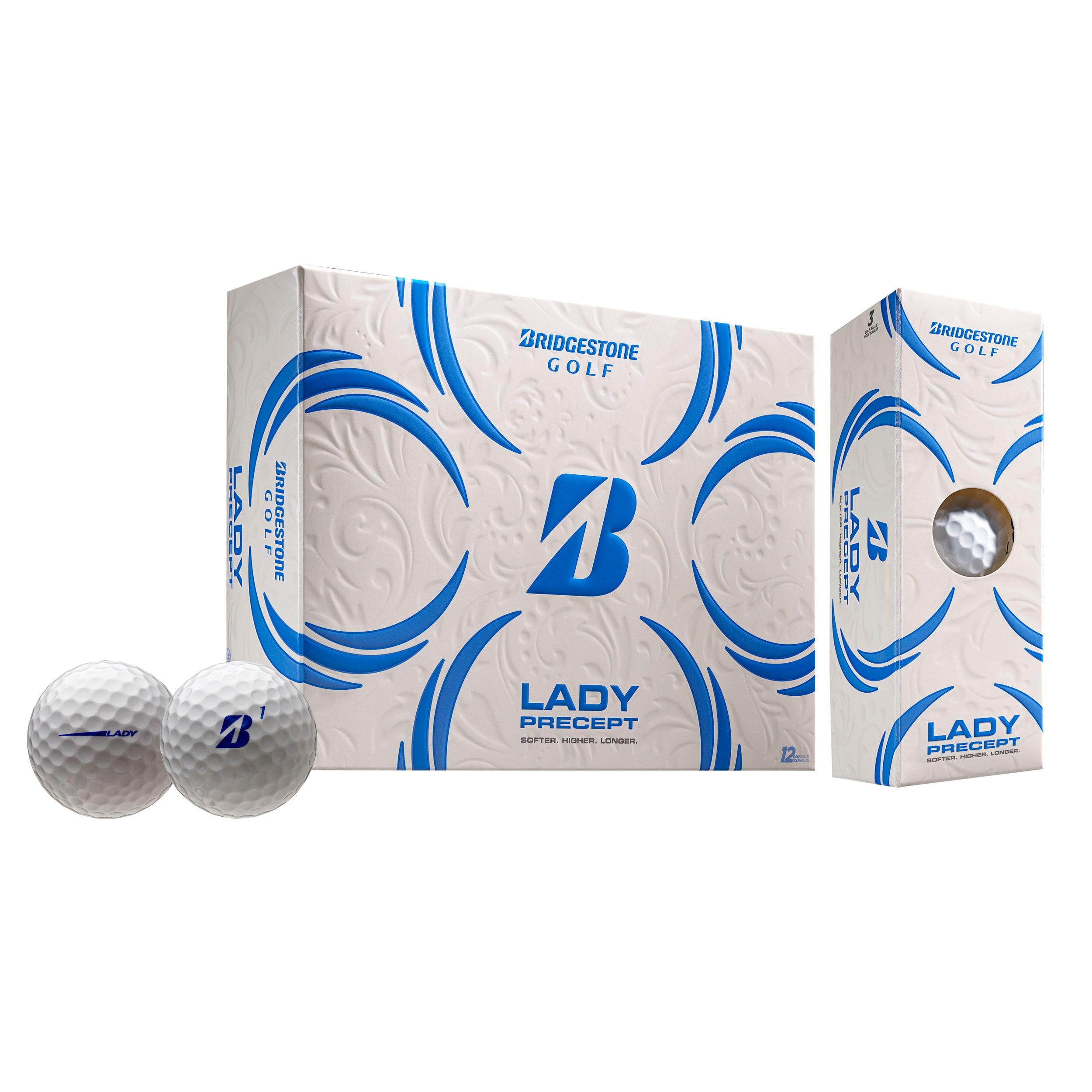 Bridgestone Lady Precept Golf Balls - 3 Dozen Pack - Canadian Pro Bridgestone Lady Precept Golf Balls - 3 Dozen Pack - Canadian Pro