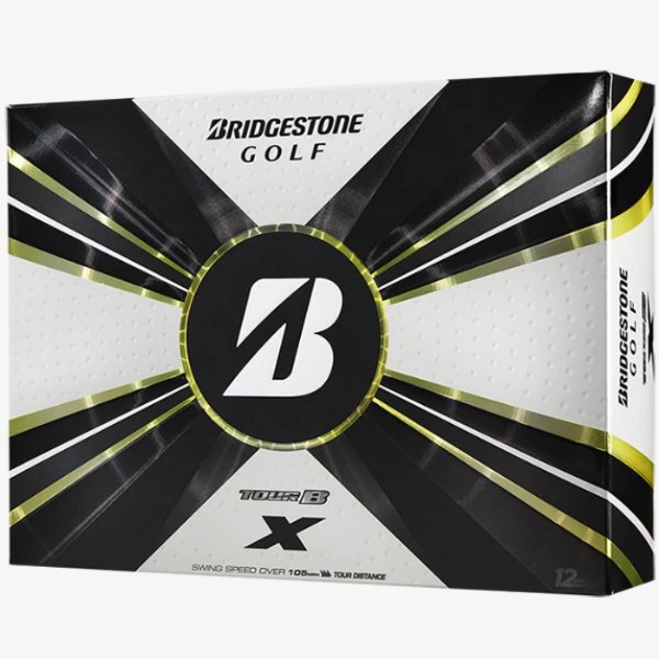 Bridgestone Tour B X Golf Balls - White - 3 Dozen Pack