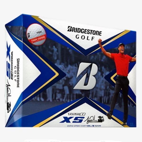 Bridgestone Tour B XS Golf Balls Tiger Woods Edition 2020 - 6 Dozen