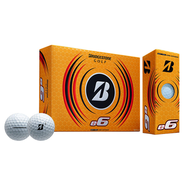 Bridgestone e6 Golf Balls 2023 - 6 Dozen Packs