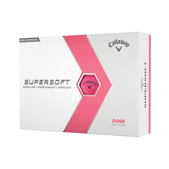 Callaway Supersoft 23 Matte Colors Golf Balls - One Dozen