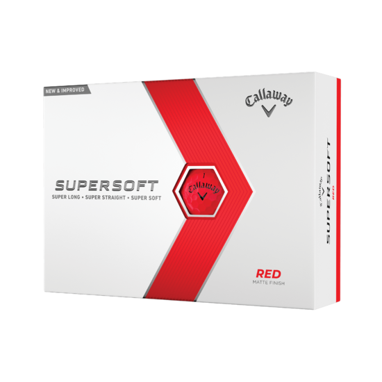 Callaway Supersoft 23 Matte Colors Golf Balls - One Dozen