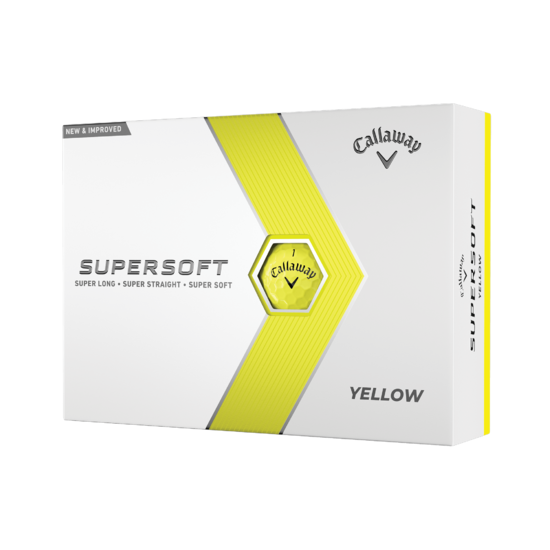 Callaway Supersoft 23 Matte Colors Golf Balls - One Dozen