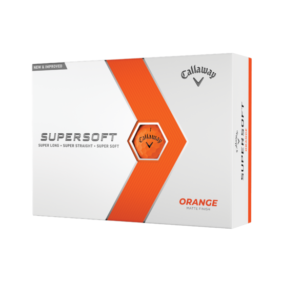 Callaway Supersoft 23 Matte Colors Golf Balls - One Dozen