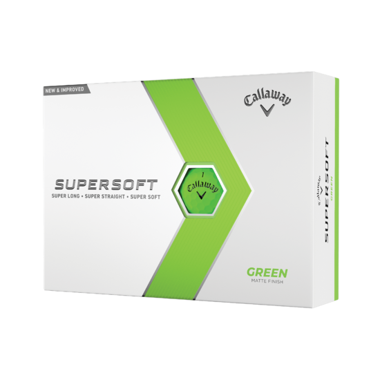 Callaway Supersoft 23 Matte Colors Golf Balls - Personalization