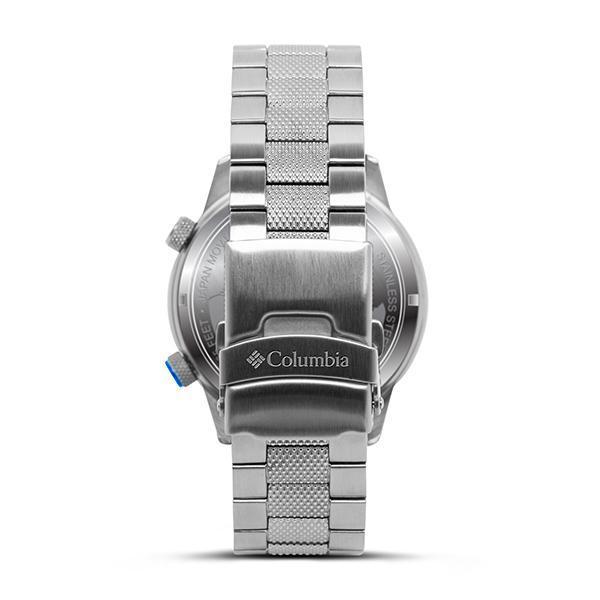 Columbia Watch - Outbacker - Black 3-Hand Date Stainless Steel Bracelet