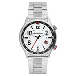 Columbia Watch - Outbacker - White 3-Hand Date Stainless Steel Bracelet