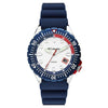 Columbia Watch - Pacific Outlander - White 3-Hand Date Navy Silicone