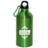 Custom Logo Aluminum Water Bottle With Carabiner 500ML