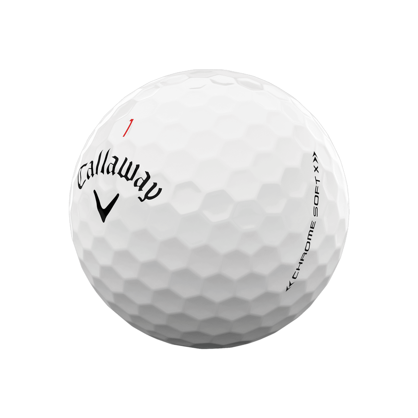 Custom Logo Callaway Chrome Soft X Golf Balls