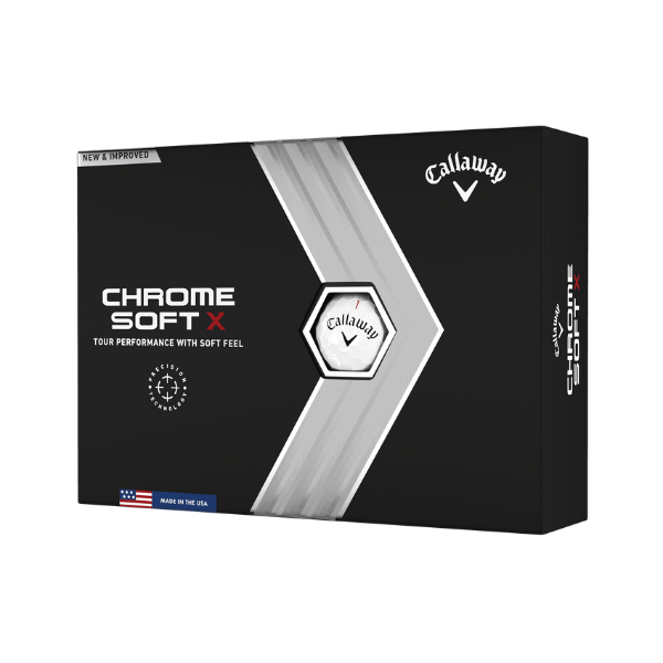 Custom Logo Callaway Chrome Soft X Golf Balls