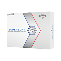 Custom Logo Callaway Supersoft 23 Golf Balls - White