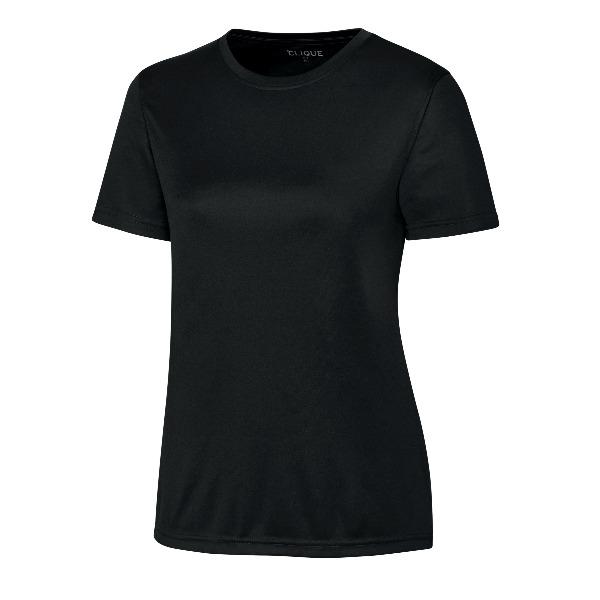 Custom Logo Clique Spin Jersey T Shirt - Womens