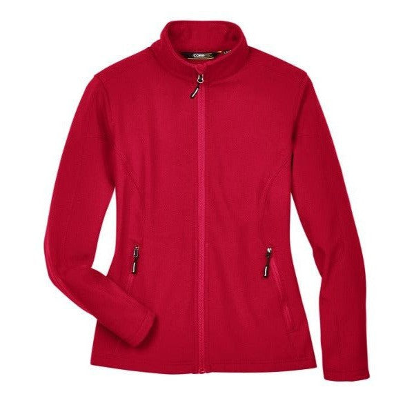 Custom Logo Core 365 Ladies Cruise Two Layer Fleece Bonded Soft Shell Jacket