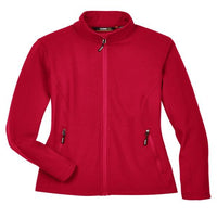 Custom Logo Core 365 Ladies Cruise Two Layer Fleece Bonded Soft Shell Jacket - Embroidery