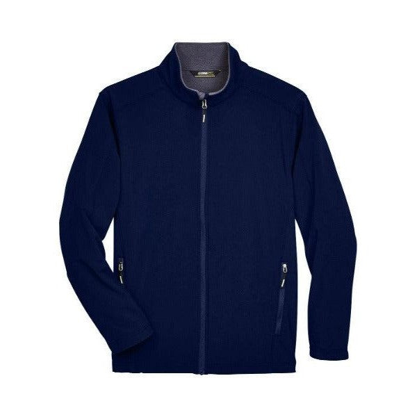 Custom Logo Core 365 Mens Cruise Two Layer Fleece Bonded Soft Shell Jacket