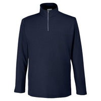 Custom Logo Core 365 Men's Fusion ChromaSoft Pique Quarter-Zip