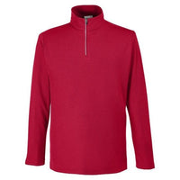 Custom Logo Core 365 Men's Fusion ChromaSoft Pique Quarter-Zip