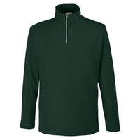Custom Logo Core 365 Men's Fusion ChromaSoft Pique Quarter-Zip