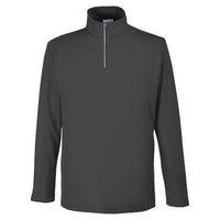 Custom Logo Core 365 Men's Fusion ChromaSoft Pique Quarter-Zip
