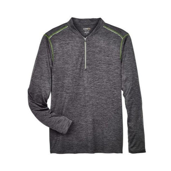 Custom Logo Core 365 Men's Kinetic Performance Quarter-Zip