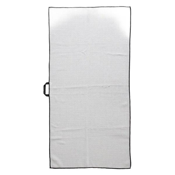 Custom Logo Levelwear Tour Towel - White/Charcoal