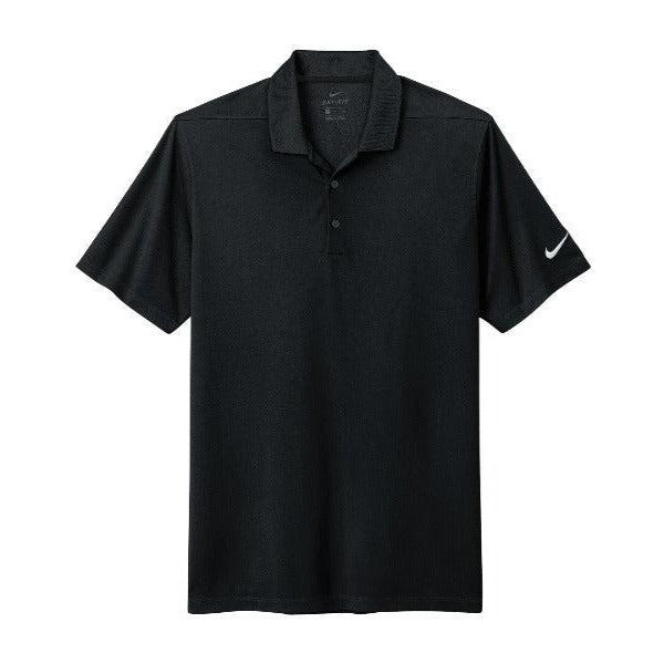 Nike Athletic Dept. Mens 2XL Polo Stripe Shirt Short Sleeve Black Rugby  Logo